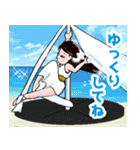 ポールアクロバットダンサー めりこ（個別スタンプ：14）