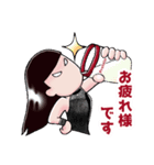 ポールアクロバットダンサー めりこ（個別スタンプ：17）