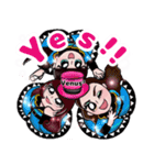 ポールアクロバットダンサー めりこ（個別スタンプ：23）