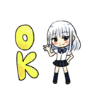 ピュア男子は女装なう！スタンプ（個別スタンプ：1）
