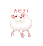 虚弱文鳥ー虚弱さんのための文鳥スタンプー（個別スタンプ：18）