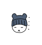 ぼうしくま（個別スタンプ：1）