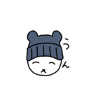 ぼうしくま（個別スタンプ：6）