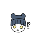 ぼうしくま（個別スタンプ：10）