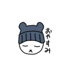 ぼうしくま（個別スタンプ：22）