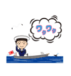 海上自衛官用（男性海士）日常パック 2（個別スタンプ：16）