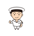 海上自衛官用（男性海士）日常パック 2（個別スタンプ：24）