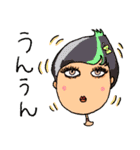 お洒落女子友 Funny faces♡（個別スタンプ：13）