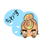 お洒落女子友 Funny faces♡（個別スタンプ：37）