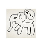 うーこの日常丸見え！（個別スタンプ：13）
