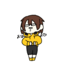 可愛らしいまめちゃん（個別スタンプ：1）