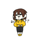 可愛らしいまめちゃん（個別スタンプ：4）