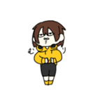 可愛らしいまめちゃん（個別スタンプ：8）