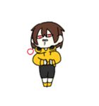 可愛らしいまめちゃん（個別スタンプ：9）