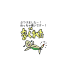 八丈島の海ガメキーちゃん敬語は難しいね（個別スタンプ：6）