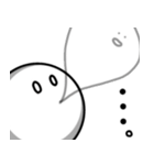 ノートの端の落書きくん（個別スタンプ：6）