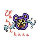 むらさきクマのプンプ（個別スタンプ：11）