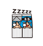 ミルクパックマン（個別スタンプ：8）
