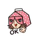 ミルクパックマン（個別スタンプ：9）
