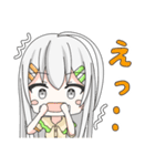 とうふの妖精ちゃん（個別スタンプ：11）
