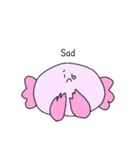 ウーパールーパーの思い（個別スタンプ：4）
