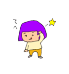 オカッパちゃんとロングちゃん（個別スタンプ：33）