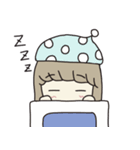シンプルなほんわかおんなのこ 2（個別スタンプ：2）