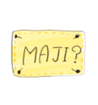 看板ローマ字（個別スタンプ：7）