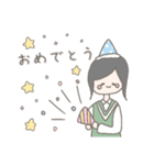ゆるかわいい女の子の日常会話スタンプ（個別スタンプ：4）