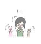 ゆるかわいい女の子の日常会話スタンプ（個別スタンプ：21）