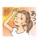 大人女子の控えめスタンプ（個別スタンプ：32）