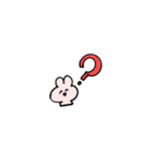 うさぎだよ。ゆるく生きよう。（個別スタンプ：2）