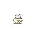 うさぎだよ。ゆるく生きよう。（個別スタンプ：6）