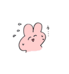 うさぎだよ。ゆるく生きよう。（個別スタンプ：8）