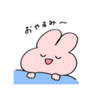 うさぎだよ。ゆるく生きよう。（個別スタンプ：11）