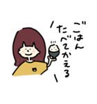 おんなのこと小さなくま（個別スタンプ：33）