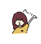 おんなのこと小さなくま（個別スタンプ：40）