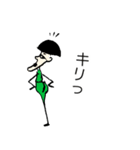 シュールな男のなにげない日常（個別スタンプ：13）