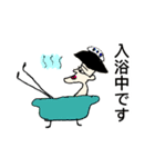 シュールな男のなにげない日常（個別スタンプ：22）