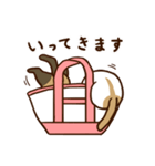 フェレットのノンタンとモグ（個別スタンプ：2）