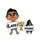 裸足のヨシ（個別スタンプ：31）