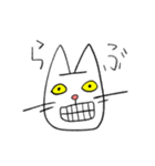 一般的に白と認識されている色のねこ（個別スタンプ：8）