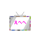 テレビロイドと文字言葉（個別スタンプ：33）