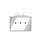 テレビロイドと文字言葉（個別スタンプ：35）