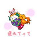 疫病退散！お絵かきアマビエさん（個別スタンプ：34）