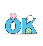 三色だんごくん（個別スタンプ：1）