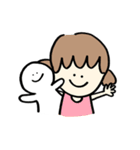 まるるとまるいやつの日常（個別スタンプ：1）