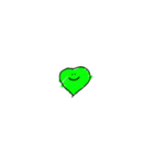 colorful big heart（個別スタンプ：2）