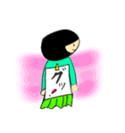 すみの子ちゃんの筆文字（個別スタンプ：31）