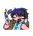 かくりびょーとー とゆかいななかまたち（個別スタンプ：7）